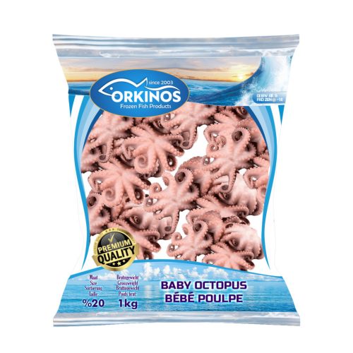  BABY OCTOPUS 1KG (1 karton / 10Stk)